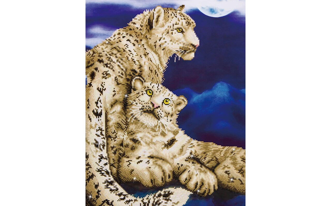 Diamond Dotz Kit Intermediate Snow Leopards
